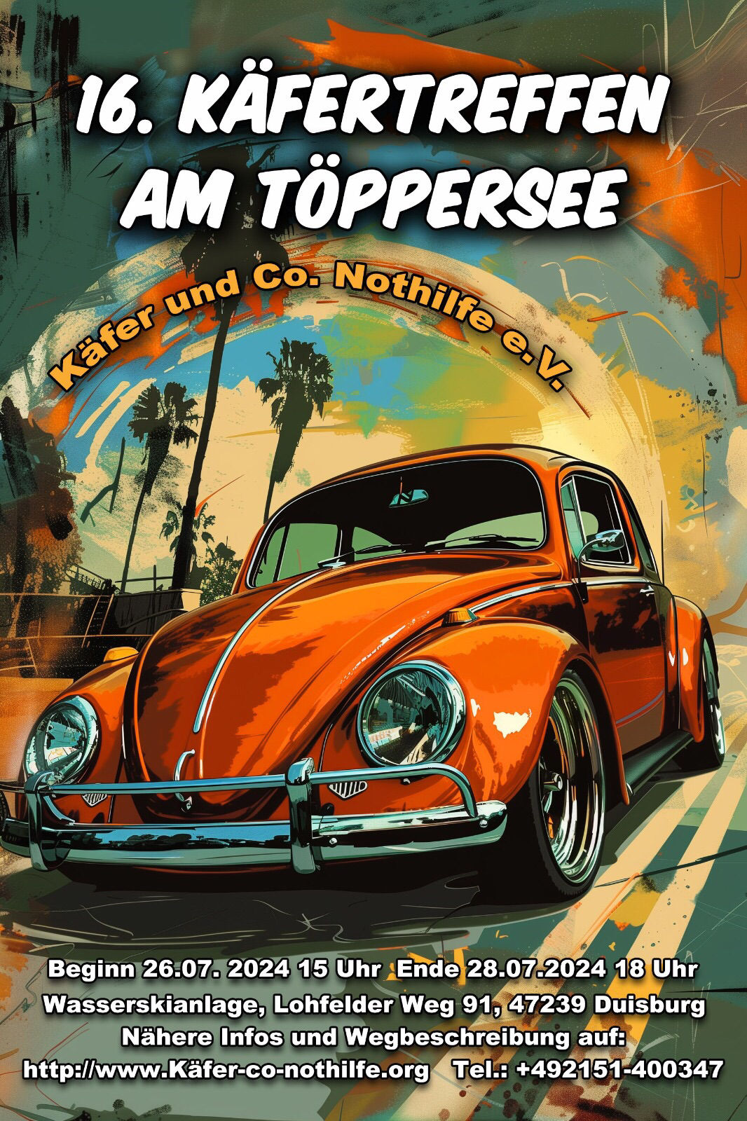 Flyer zum Käfertreffen